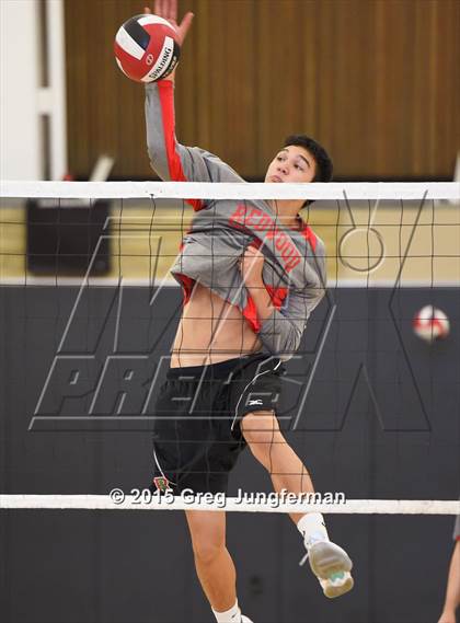 Thumbnail 3 in Drake vs. Redwood (MCAL Playoff) photogallery.