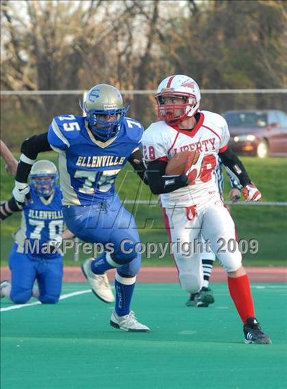 Thumbnail 2 in Liberty vs. Ellenville (Section 9 Class C Final) photogallery.