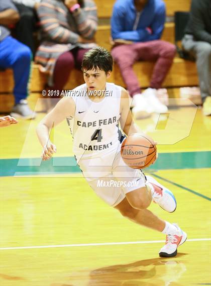 Thumbnail 2 in GRACE Christian vs. Cape Fear Academy (Hoops and Dreams Showcase) photogallery.