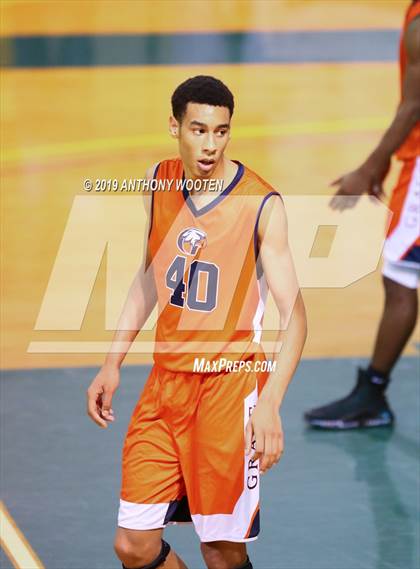 Thumbnail 2 in GRACE Christian vs. Cape Fear Academy (Hoops and Dreams Showcase) photogallery.