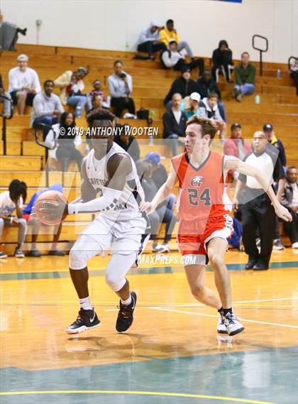 Thumbnail 3 in GRACE Christian vs. Cape Fear Academy (Hoops and Dreams Showcase) photogallery.