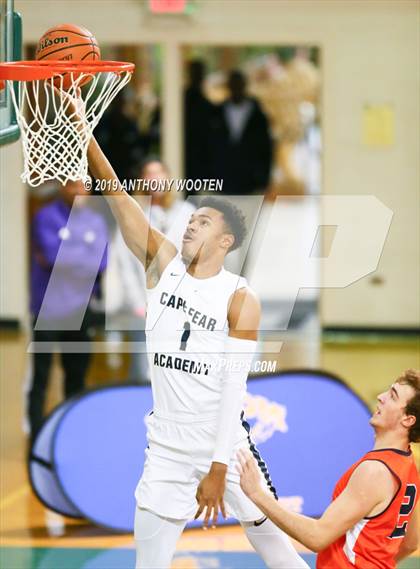 Thumbnail 2 in GRACE Christian vs. Cape Fear Academy (Hoops and Dreams Showcase) photogallery.