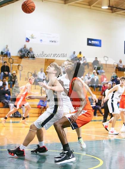 Thumbnail 2 in GRACE Christian vs. Cape Fear Academy (Hoops and Dreams Showcase) photogallery.