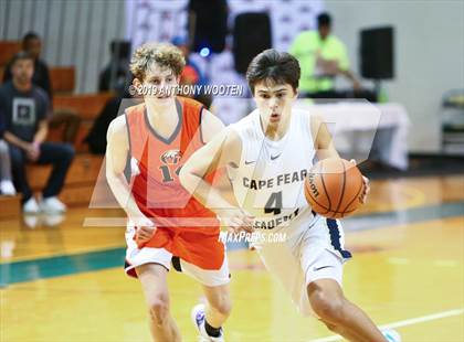 Thumbnail 3 in GRACE Christian vs. Cape Fear Academy (Hoops and Dreams Showcase) photogallery.
