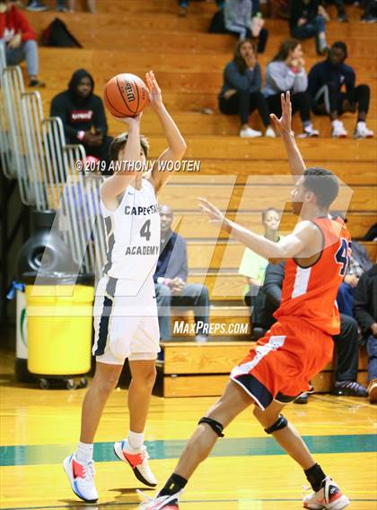 Thumbnail 2 in GRACE Christian vs. Cape Fear Academy (Hoops and Dreams Showcase) photogallery.