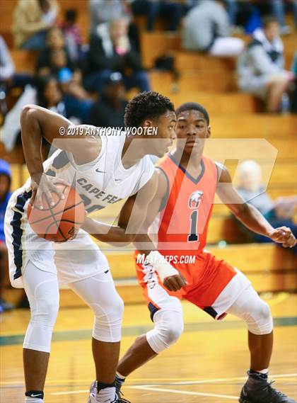 Thumbnail 2 in GRACE Christian vs. Cape Fear Academy (Hoops and Dreams Showcase) photogallery.