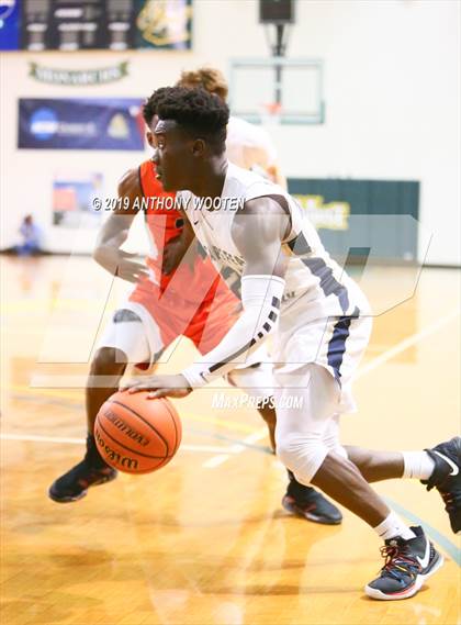 Thumbnail 2 in GRACE Christian vs. Cape Fear Academy (Hoops and Dreams Showcase) photogallery.