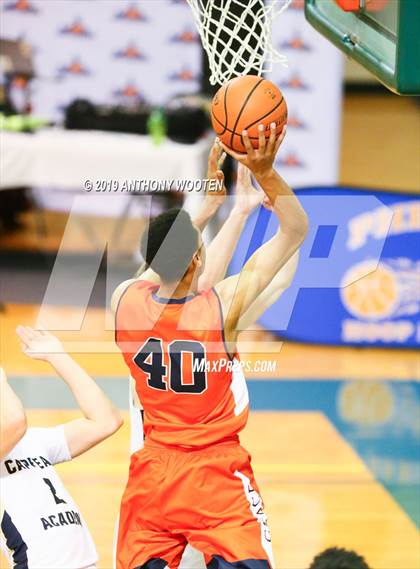 Thumbnail 2 in GRACE Christian vs. Cape Fear Academy (Hoops and Dreams Showcase) photogallery.