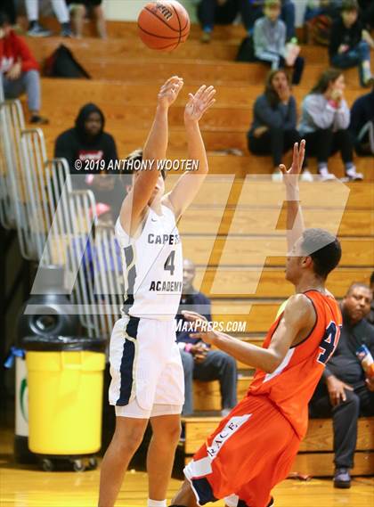 Thumbnail 3 in GRACE Christian vs. Cape Fear Academy (Hoops and Dreams Showcase) photogallery.