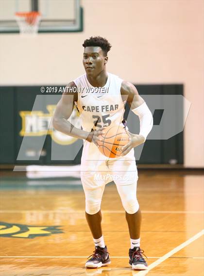 Thumbnail 3 in GRACE Christian vs. Cape Fear Academy (Hoops and Dreams Showcase) photogallery.