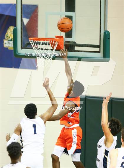 Thumbnail 1 in GRACE Christian vs. Cape Fear Academy (Hoops and Dreams Showcase) photogallery.