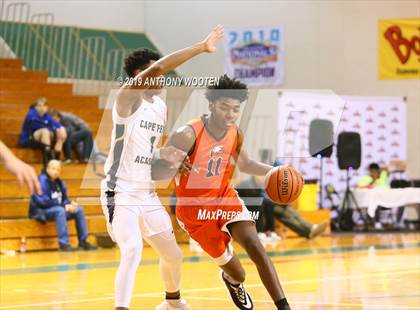 Thumbnail 3 in GRACE Christian vs. Cape Fear Academy (Hoops and Dreams Showcase) photogallery.
