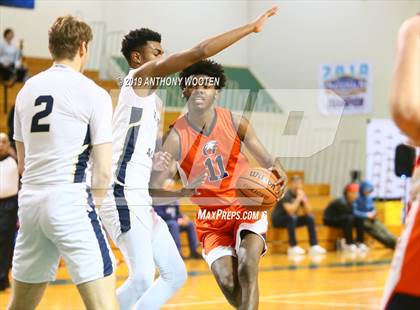 Thumbnail 2 in GRACE Christian vs. Cape Fear Academy (Hoops and Dreams Showcase) photogallery.