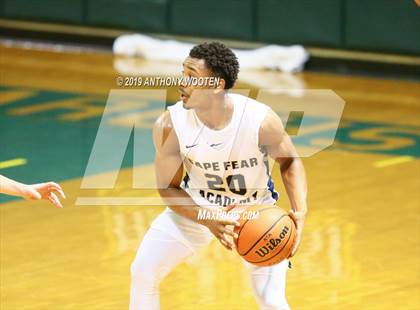 Thumbnail 3 in GRACE Christian vs. Cape Fear Academy (Hoops and Dreams Showcase) photogallery.