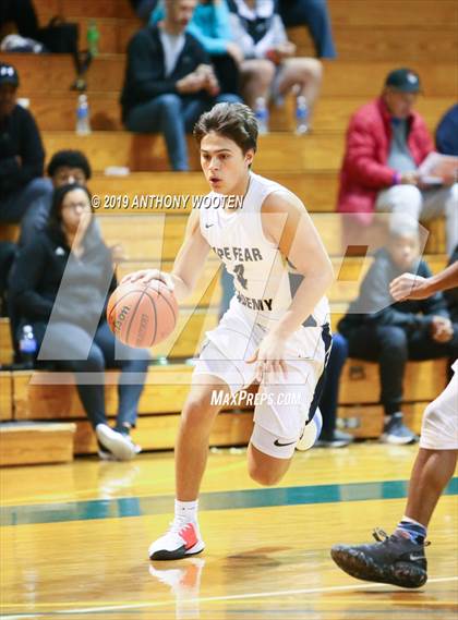 Thumbnail 3 in GRACE Christian vs. Cape Fear Academy (Hoops and Dreams Showcase) photogallery.