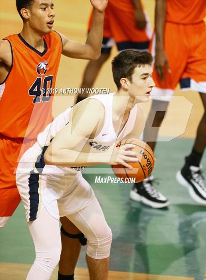 Thumbnail 3 in GRACE Christian vs. Cape Fear Academy (Hoops and Dreams Showcase) photogallery.