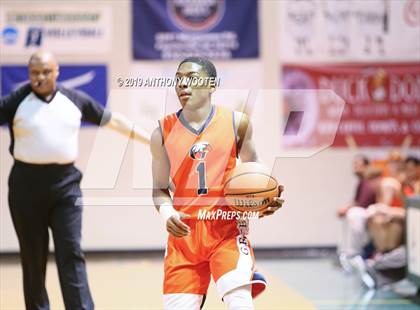 Thumbnail 3 in GRACE Christian vs. Cape Fear Academy (Hoops and Dreams Showcase) photogallery.