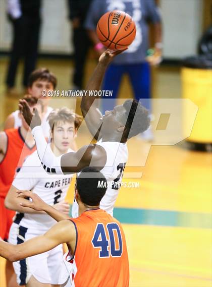 Thumbnail 3 in GRACE Christian vs. Cape Fear Academy (Hoops and Dreams Showcase) photogallery.