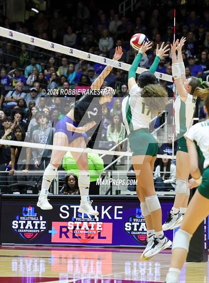 Thumbnail 3 in Byron Nelson vs. Stratford (UIL 6A Volleyball Division II Final) photogallery.