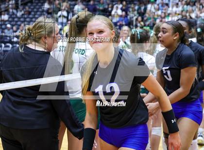 Thumbnail 3 in Byron Nelson vs. Stratford (UIL 6A Volleyball Division II Final) photogallery.