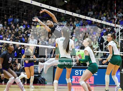 Thumbnail 3 in Byron Nelson vs. Stratford (UIL 6A Volleyball Division II Final) photogallery.
