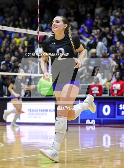 Thumbnail 3 in Byron Nelson vs. Stratford (UIL 6A Volleyball Division II Final) photogallery.