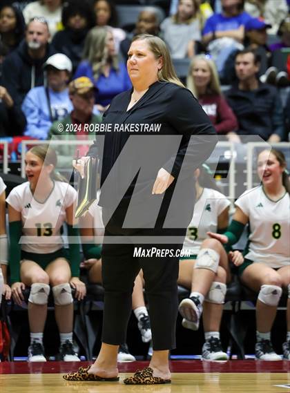 Thumbnail 3 in Byron Nelson vs. Stratford (UIL 6A Volleyball Division II Final) photogallery.