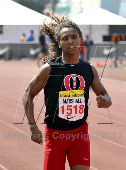 Thumbnail 3 in Arcadia Invitational (200 M Dash) photogallery.
