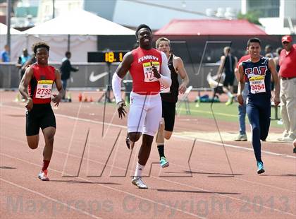 Thumbnail 1 in Arcadia Invitational (200 M Dash) photogallery.