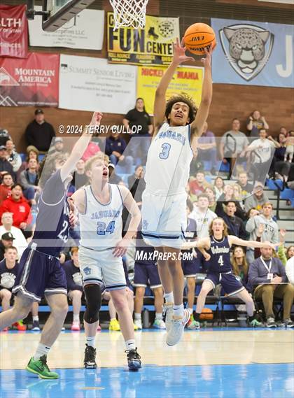 Thumbnail 3 in Hunter @ West Jordan (UHSAA 5A Round 1) photogallery.
