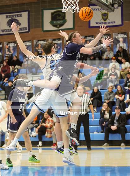 Thumbnail 1 in Hunter @ West Jordan (UHSAA 5A Round 1) photogallery.