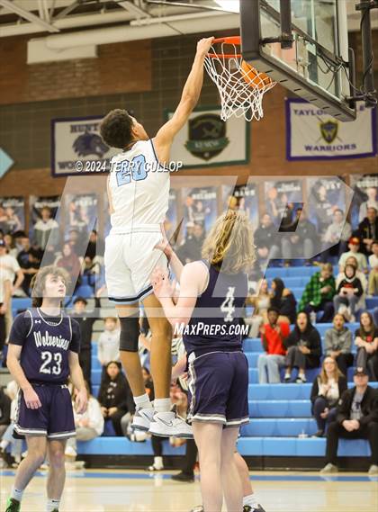 Thumbnail 1 in Hunter @ West Jordan (UHSAA 5A Round 1) photogallery.