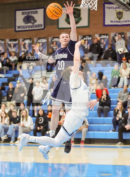 Thumbnail 3 in Hunter @ West Jordan (UHSAA 5A Round 1) photogallery.
