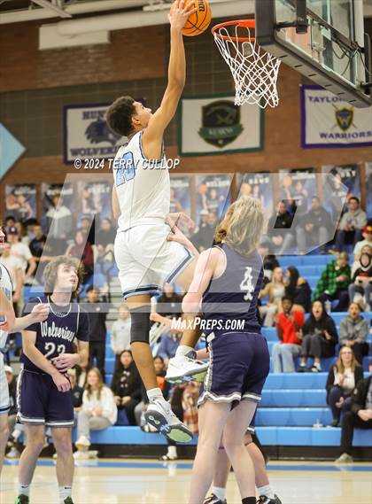 Thumbnail 3 in Hunter @ West Jordan (UHSAA 5A Round 1) photogallery.