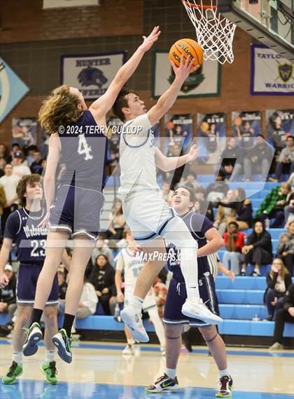 Thumbnail 1 in Hunter @ West Jordan (UHSAA 5A Round 1) photogallery.