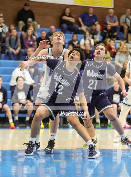 Thumbnail 3 in Hunter @ West Jordan (UHSAA 5A Round 1) photogallery.