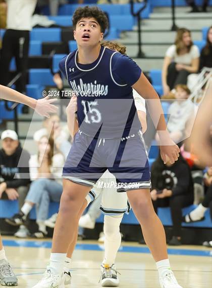 Thumbnail 3 in Hunter @ West Jordan (UHSAA 5A Round 1) photogallery.