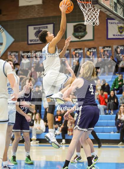 Thumbnail 2 in Hunter @ West Jordan (UHSAA 5A Round 1) photogallery.