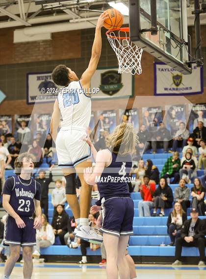 Thumbnail 2 in Hunter @ West Jordan (UHSAA 5A Round 1) photogallery.