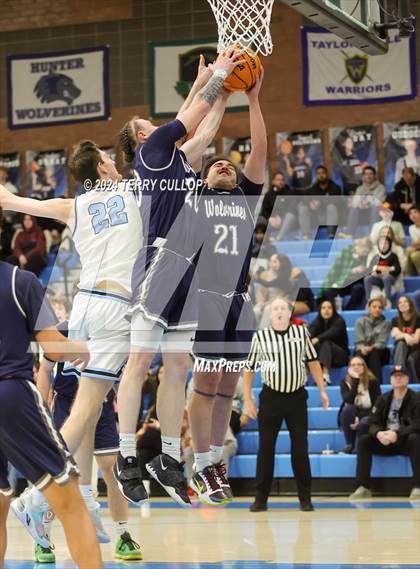 Thumbnail 1 in Hunter @ West Jordan (UHSAA 5A Round 1) photogallery.