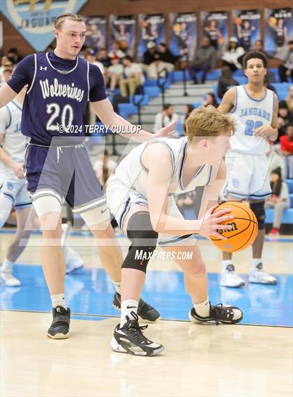 Thumbnail 2 in Hunter @ West Jordan (UHSAA 5A Round 1) photogallery.