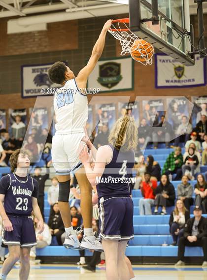 Thumbnail 2 in Hunter @ West Jordan (UHSAA 5A Round 1) photogallery.