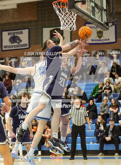 Thumbnail 2 in Hunter @ West Jordan (UHSAA 5A Round 1) photogallery.