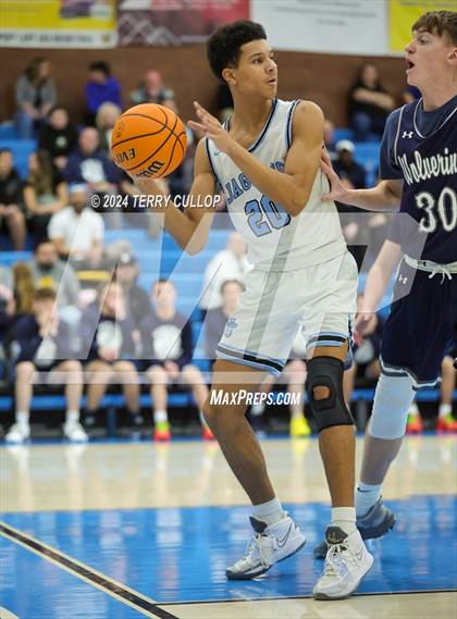 Thumbnail 1 in Hunter @ West Jordan (UHSAA 5A Round 1) photogallery.