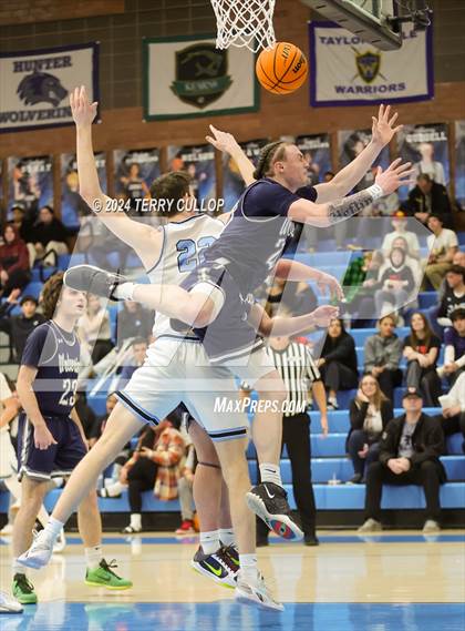 Thumbnail 2 in Hunter @ West Jordan (UHSAA 5A Round 1) photogallery.