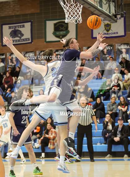 Thumbnail 3 in Hunter @ West Jordan (UHSAA 5A Round 1) photogallery.