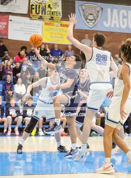 Thumbnail 1 in Hunter @ West Jordan (UHSAA 5A Round 1) photogallery.