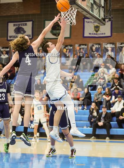 Thumbnail 3 in Hunter @ West Jordan (UHSAA 5A Round 1) photogallery.