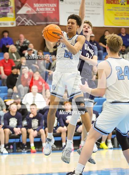 Thumbnail 1 in Hunter @ West Jordan (UHSAA 5A Round 1) photogallery.