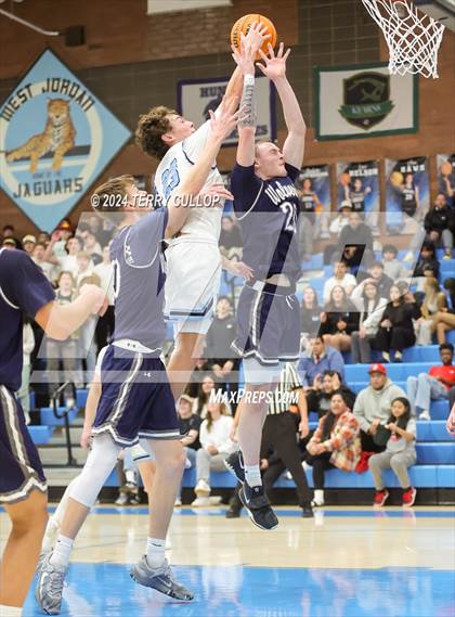 Thumbnail 3 in Hunter @ West Jordan (UHSAA 5A Round 1) photogallery.